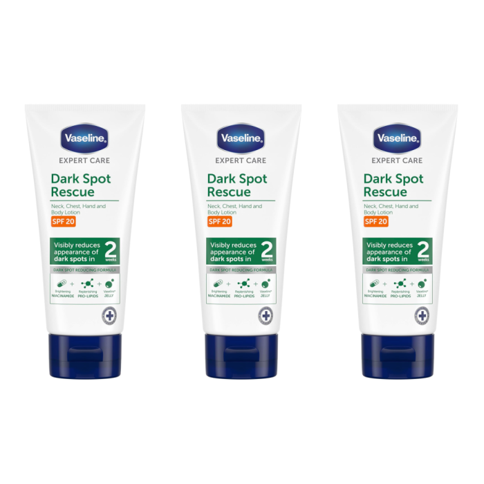 Vaseline Dark Spot Rescue Lotion SPF20 100 ml - Pack of 3