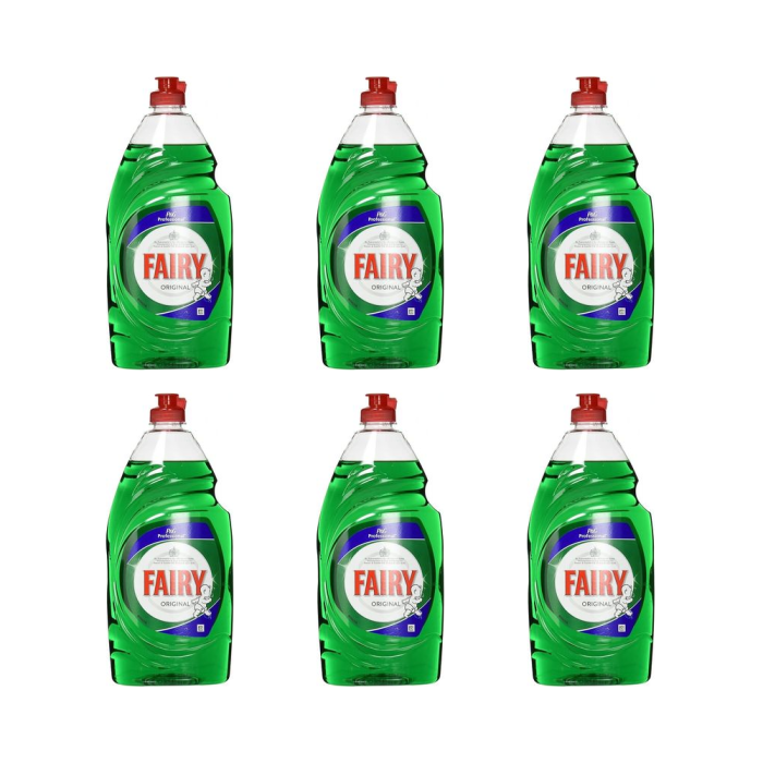 Fairy Professional Washing Up Liquid Original 900 ML - Pack of 6