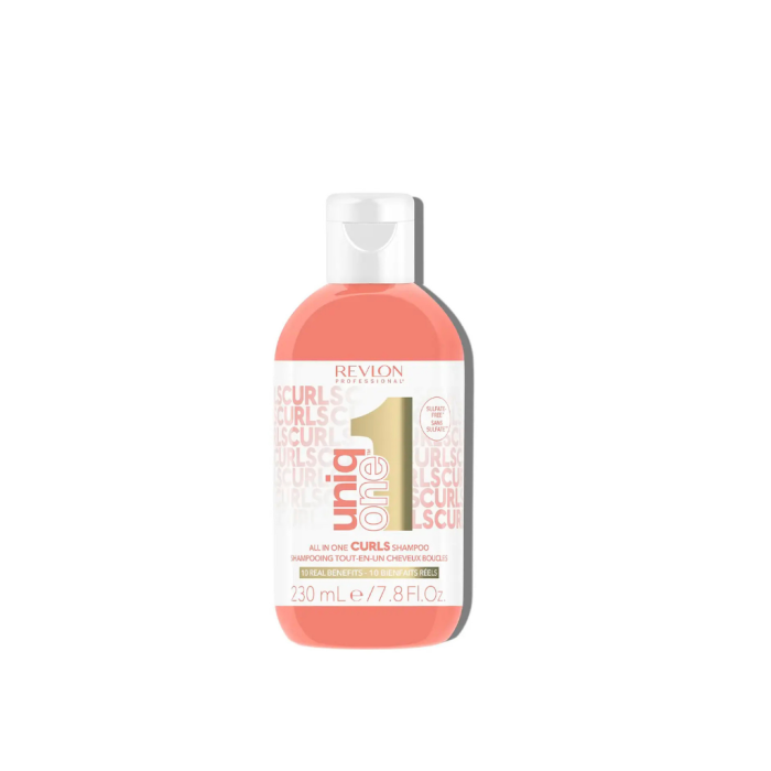 Revlon Uniq One All In One Curls Shampoo 230ml - Pack of 3