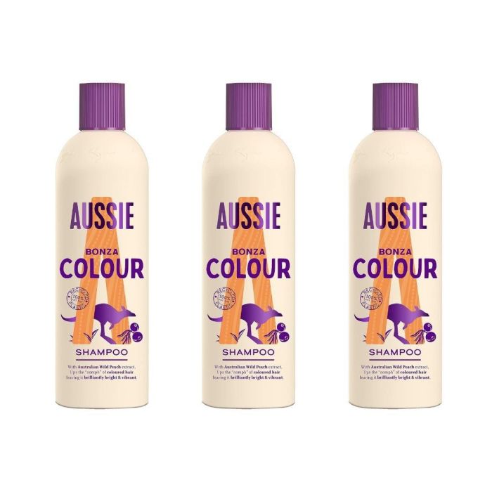 Aussie Bonza Colour Mate Safe Shampoo 300 ML - Pack of 3