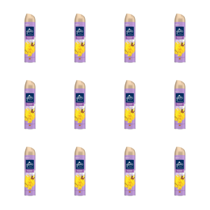 Glade Blooming Flowers air freshener aerosol spray 300ml floral fragrance
