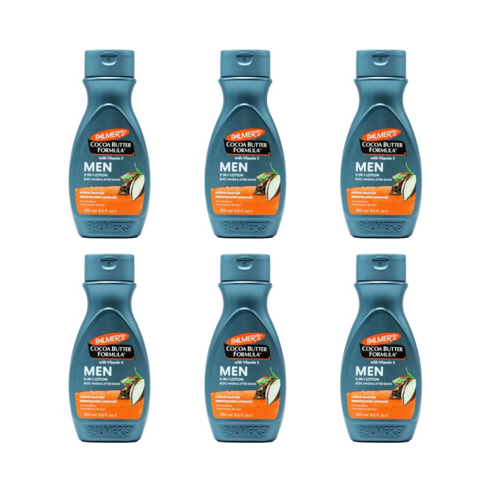 Palmer's Cocoa Butter Men 3-in-1 Lotion 250ml - Pack of 6
