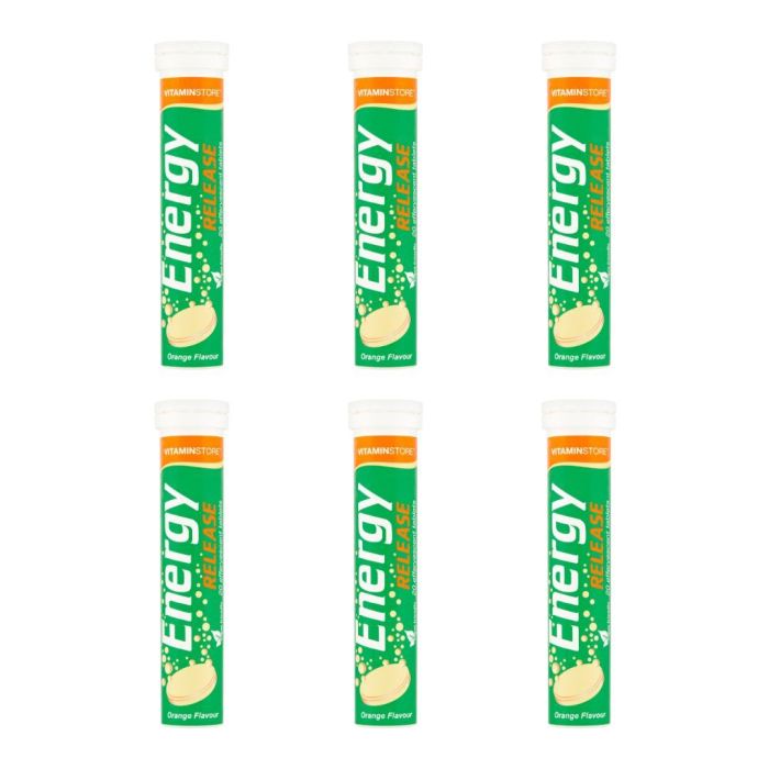 Vitamin Store Energy Release Effervescent 20 Tablets - Pack of 6