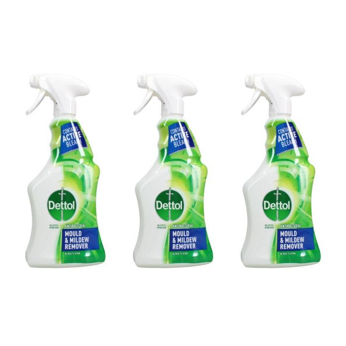 Dettol Mould & Mildew Remover Spray 500 ML - Pack of 3
