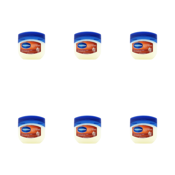 Vaseline Moisturising Jelly Cocoa Butter 50ml - Pack of 6