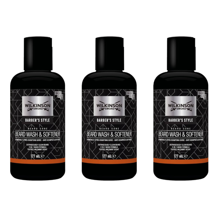 Wilkinson Barber’s Beard Wash 177 ml - Pack of 3