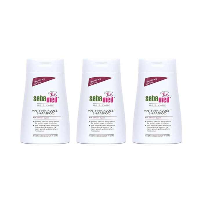 Sebamed Anti-Hairloss Shampoo 200ml - Pack of 3