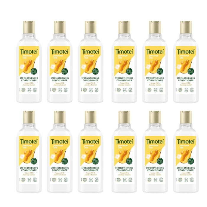 Timotei Strengthening Conditioner 300ml - Pack of 12