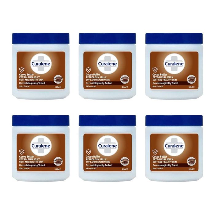 Curalene Cocoa Butter Petroleum Jelly 225 ML - Pack of 6