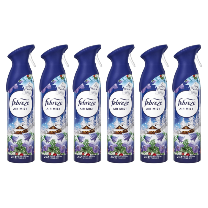 Febreze Mrs Hinch Alpine Escape air freshener spray 185ml OdourClear Technology
