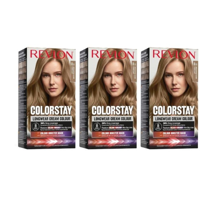 Revlon ColorStay Longwear Cream Color Medium Beige Blonde 165ML - Pack of 3