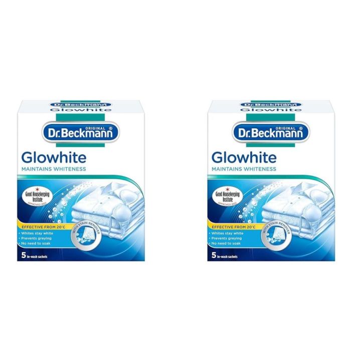 Dr Beckmann Glowhite Powder Stain Removal and Whitening 200g x 2