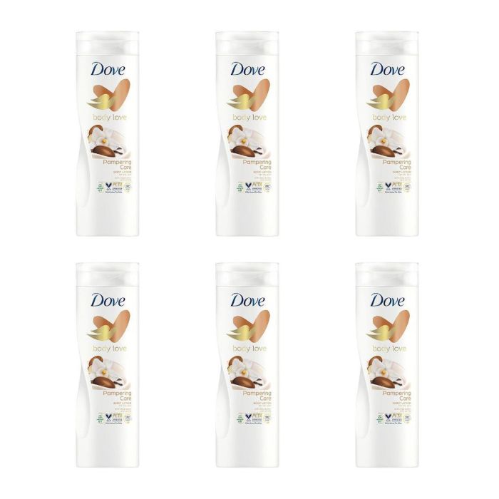 Dove Body Lotion With Shea Butter & Vanilla 400 ML - Pack of 6