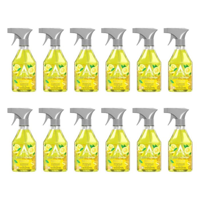Astonish Zesty Lemon Ready to Use Disinfectant Spray 550 ML - Pack of 12