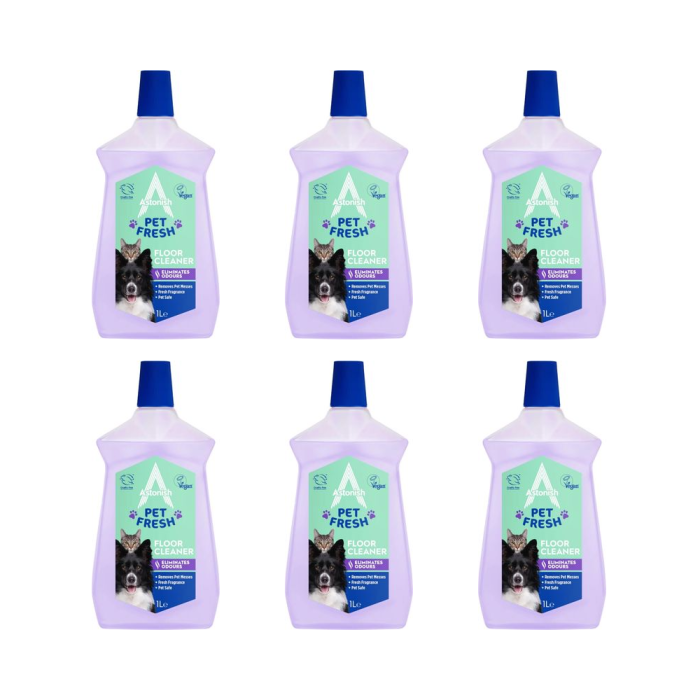Astonish Pet Fresh Floor Cleaner 1L - Pack of 6