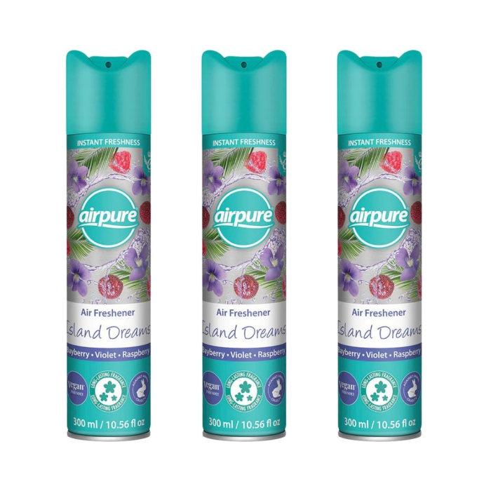 Airpure Air Freshener Island Dreams 300 ML - Pack of 3