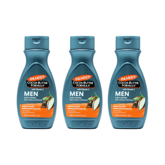 Palmer's Cocoa Butter Men 3-in-1 Lotion 250ml - Pack of 3