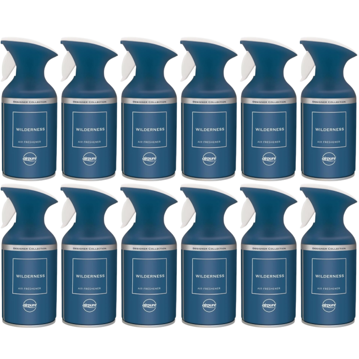 Airpure Designer Collection Wilderness Air Freshener 250ML - Pack of 12