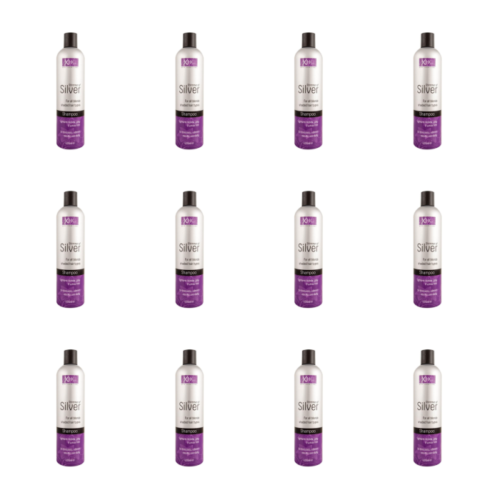 Xhc Shimmer Silver Hair Shampoo 400ml - Pack of 12