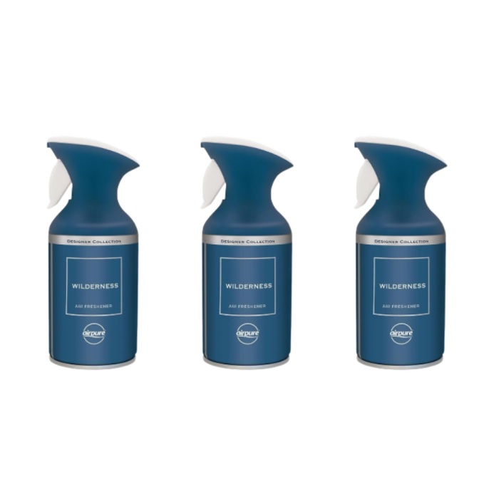 Airpure Designer Collection Wilderness Air Freshener 250ML - Pack of 3