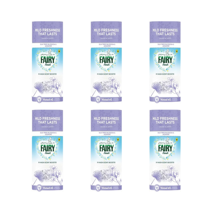 Fairy Fresh Silk Tree Blossom In-Wash Scent Booster Beads 155 g - Pack of 6