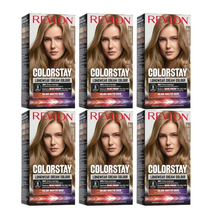 Revlon ColorStay Longwear Cream Color Medium Beige Blonde 165ML - Pack of 6
