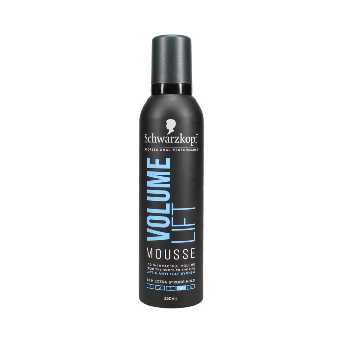 Schwarzkopf Volume Lift 4 Extra Strong Hold Hair Mousse 250ml