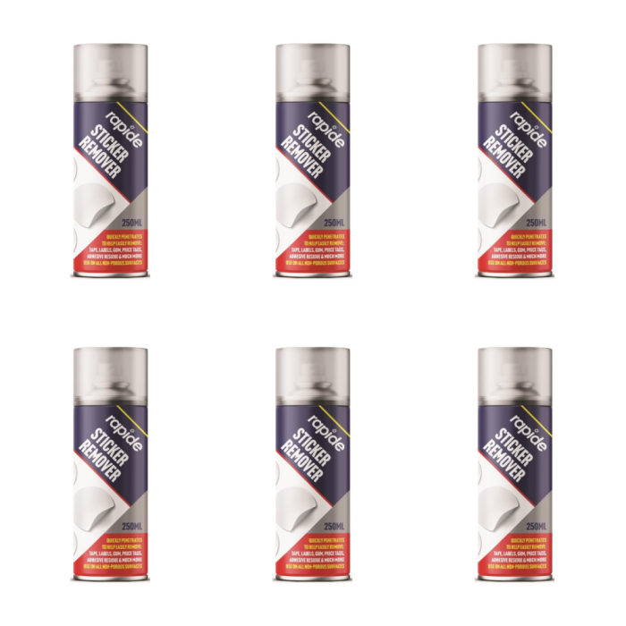 Rapide Sticker Remover 250ml - Pack of 6