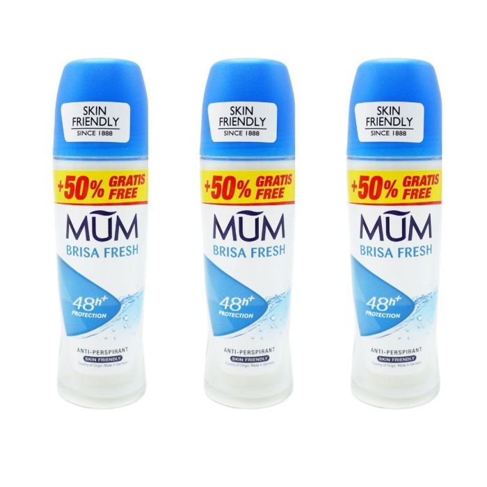 Mum Brisa Fresh Roll On Anti-Perspirant 75 ML - Pack of 3