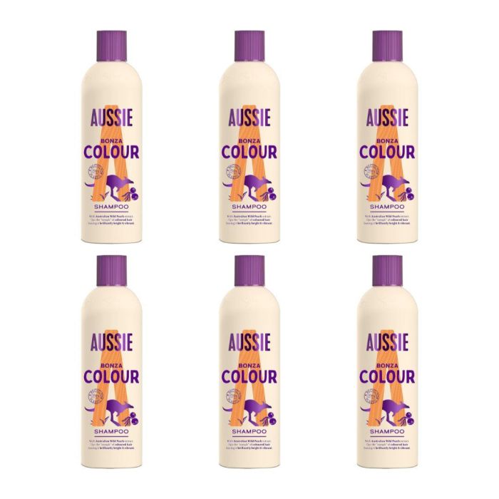 Aussie Bonza Colour Mate Safe Shampoo 300 ML - Pack of 6