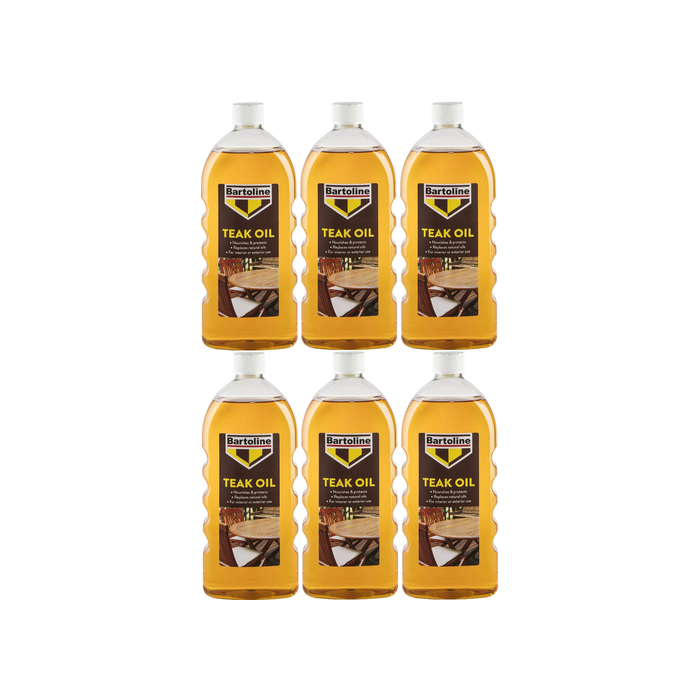Bartoline Teak Oil Wood Protector Nourishing Treatment 500ML