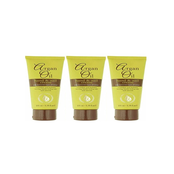 Argan Oil Hand and Nail Cream 100ml - Pack of 3