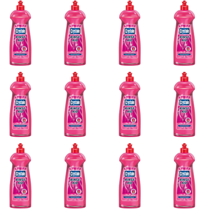 Crystale Rinse Aid Perfect Shine Dishwasher Grapefruit & Pomegranate 500ml