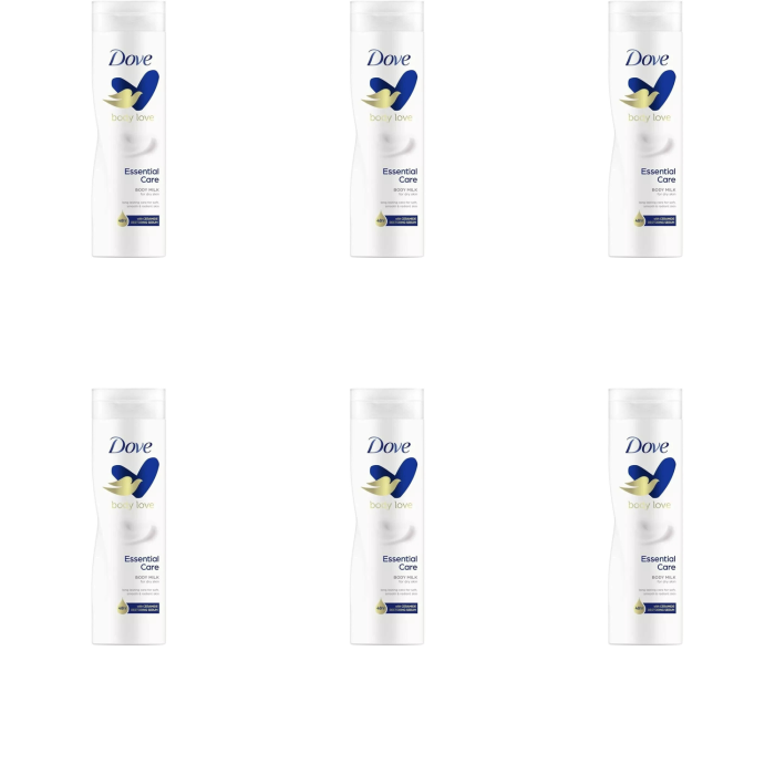 Dove Body Lotion Essential Care 250ml - Pack of 6