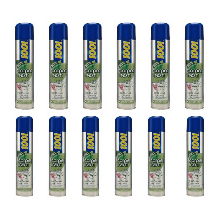 1001 Carpet Fresh Thai Orchid Pet Stain Remover 300ML- Pack of 12
