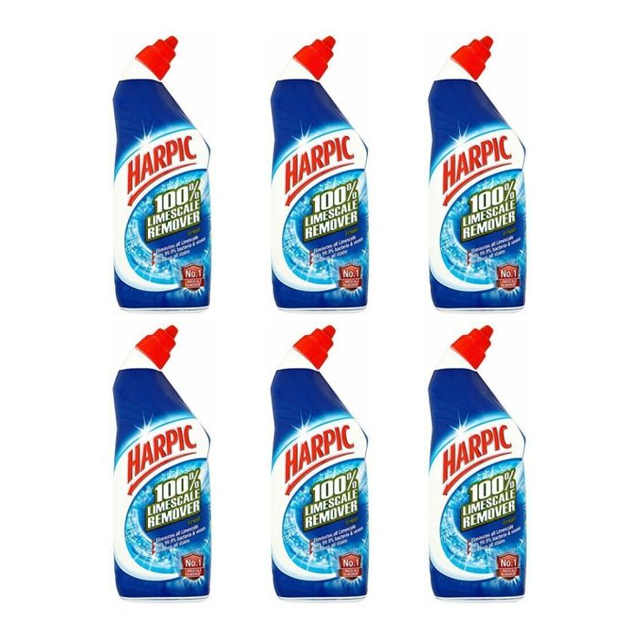 Harpic Limescale Remover Toilet Cleaner 750ml - Pack of 6