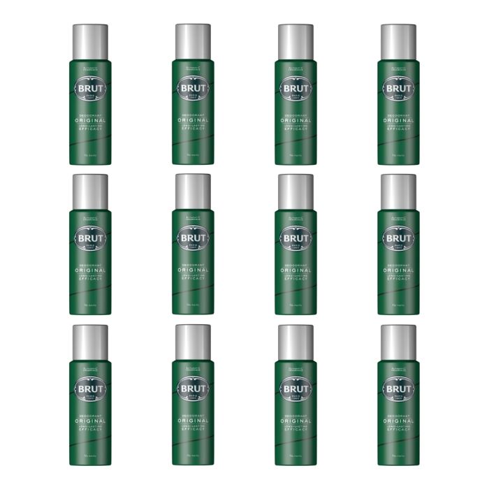 Brut Original Deodorant Body Spray for Men 200ml - Pack of 12