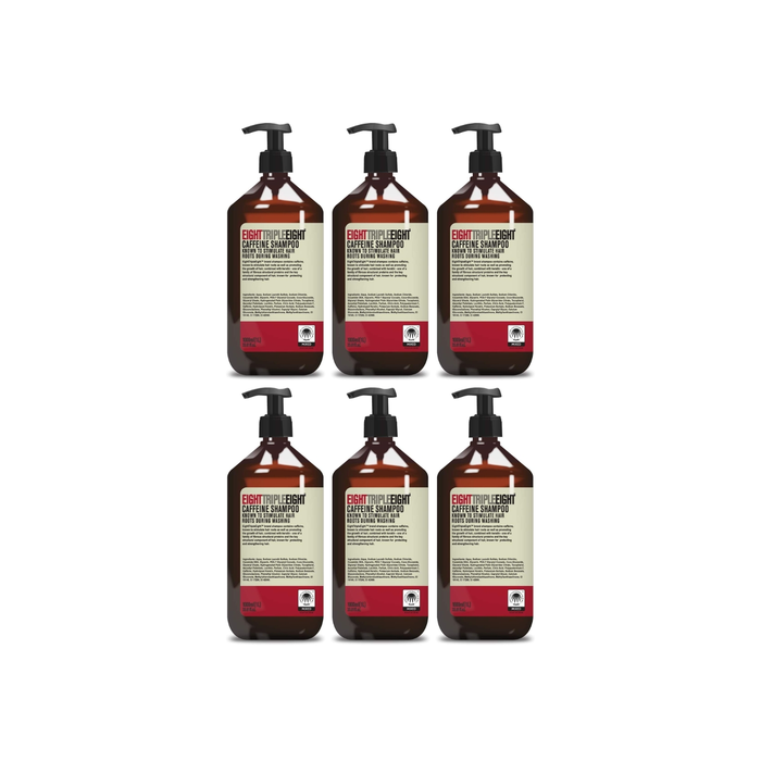 Triple Eight Caffeine Shampoo 1 Litre - Pack of 6